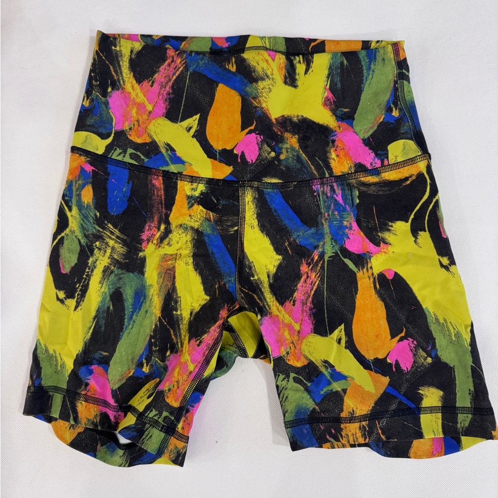 Lululemon Athletica Multicolor Abstract Shorts